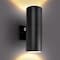 Luxrite Dusk to Dawn LED Outdoor Wall Lights 12in up/Up and Down Light 3CCT 3000K-5000K 18/24/30W IP65 ETL LR40337-1PK - alternate 1